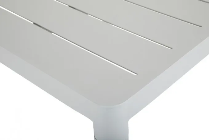Bigby Matbord 76x76 cm Light Grey