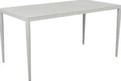 Bigby Matbord 144x76 cm Light Grey