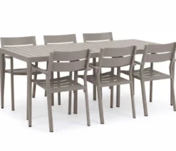 Bigby Matgrupp 195x90 cm ink Delia Karmstol Khaki