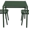 Bliss Matgrupp - Bord 80x80 cm + 2 st Stolar Dark Green