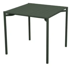 Bliss Matgrupp - Bord 80x80 cm + 2 st Stolar Dark Green