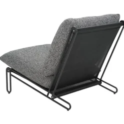 Blixt Loungefåtölj Svart/Teddy Ant