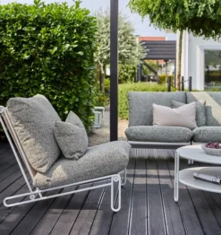 Blixt 3-sits soffa Svart/Beige