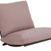 Blixt Sittdel Svart/Rosa