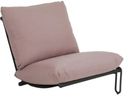 Blixt Sittdel Svart/Rosa