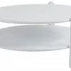Blixt Soffbord 85 cm Vit