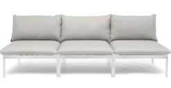 Bolmsö 3-sits Soffa Utan Armstöd Vit