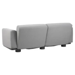 Bolster 2,5-sits Soffa 209x94 cm Antracit/Teddy Grey
