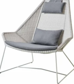 Breeze Högryggad Fåtölj Vit