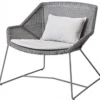 Breeze Loungefåtölj Light Grey