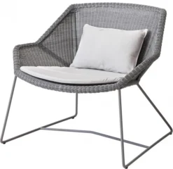 Breeze Loungefåtölj Light Grey