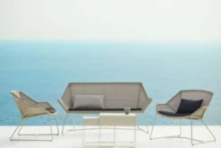 Breeze Loungefåtölj Vit