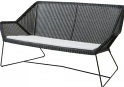 Breeze 2-Sits Soffa Svart