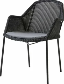 Breeze Stapelbar Karmstol Svart