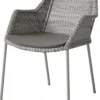 Breeze Stapelbar Karmstol Taupe