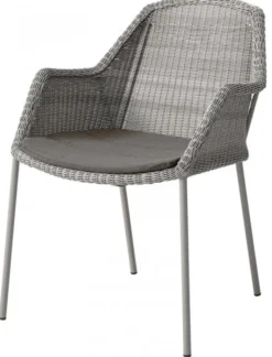 Breeze Stapelbar Karmstol Taupe