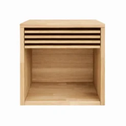 Broholm Nattduksbord 40x40 cm Oljad Ek
