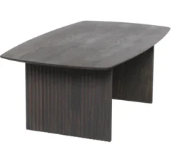 Broholm Soffbord 135x75 cm Rökoljad Ek