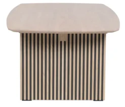 Broholm Soffbord 135x75 cm Vitoljad Ek