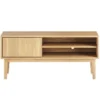 Broholm Solid TV-bänk 124x55 cm Oljad Ek