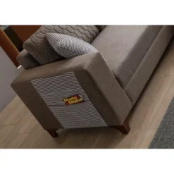 Byblos Hörnsbäddsoffa Brun