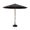 Capri Parasoll Ø3m Svart