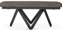 Cartesio Matbord Oval 100x200-296cm Keramik