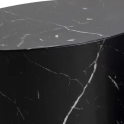 Cenon Satsbord 40x33x48 cm Marquina-marmor