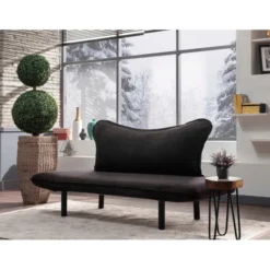 Chatto 2-sits bäddsoffa Svart