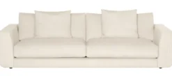 Chiara 3-sits XL Soffa Lincoln Creme