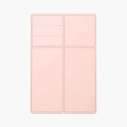 Chicago Quadrant-skåp Rosa