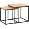Classico Satsbord 50x50 cm Naturlig ek
