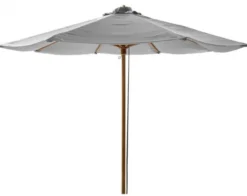 Classic Parasoll 3m Teak/Light Grey