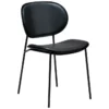 Clementina Stol Raven Black, Black Ash
