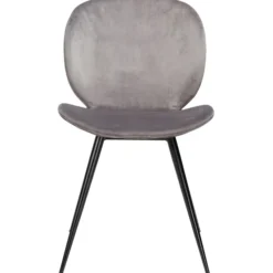 Cloud Stol Grey Velvet