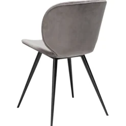 Cloud Stol Grey Velvet