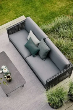 Connect 3-sits Soffa Svart