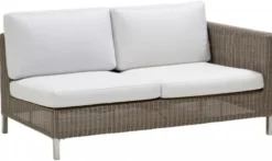 Connect 2-sits Soffa Taupe Vänster