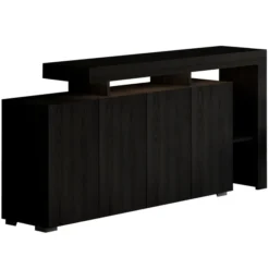 Cork Sideboard Wood Black