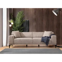 Cork 3 (215 x 87 x 86 cm) 3-sitssoffa Fawn