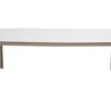 Cremona Matbord 218x98 cm Sand / Sinterad Sten