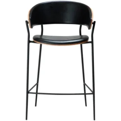Crib Barstol Vintage Black, Walnut