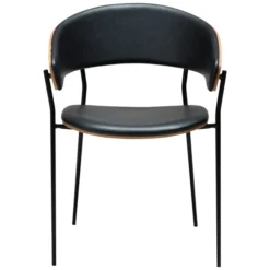 Crib Stol Raven Black, Bleached Oak