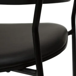 Crib Stol Vintage Black, Black Ash