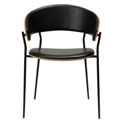 Crib Stol Vintage Black, Oak