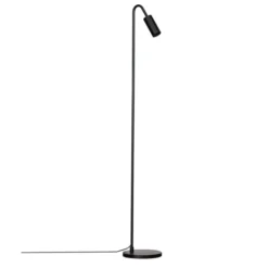 Curve Golvlampa Svart matt