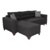 Dakar Mini (45 x 45 cm) Bäddsoffa, hörn Antracit