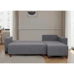 Dakar Mini (45 x 45 cm) Bäddsoffa, hörn Grå