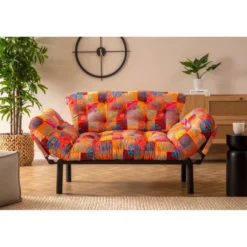 Dakar (155 x 80 x 70 cm) flerfärgad 2-sits bäddsoffa