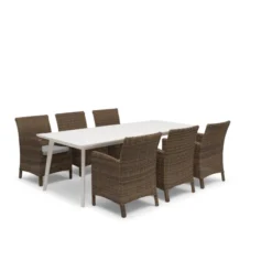 Dallas Utestol 2-Pack Natur